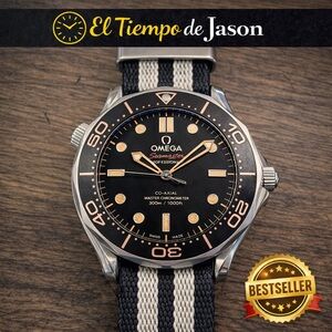 James Bond Vintage. Quartz Watch. No Time to Die. Homage. 45mm.